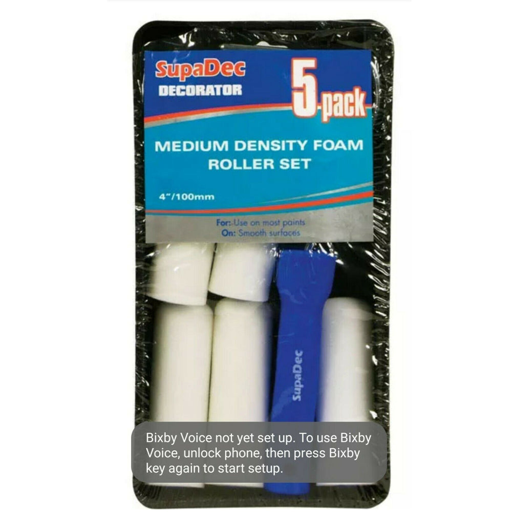 SupaDec-4-Foam-Roller-Set-5pk SupaDec-4-Foam-Roller-Set-5pk